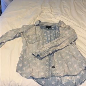 Rails Denim Shirt with Stars